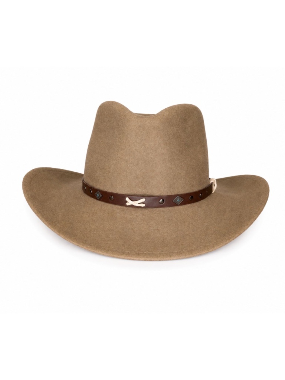 Cody James Trec Wool Felt Western Hat – Mushroom